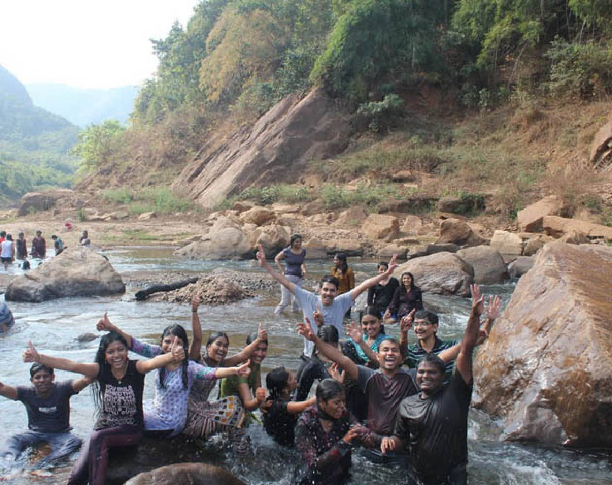 Waterfall at Kolluru